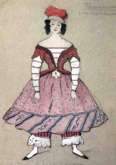 Балерина. 1911.
